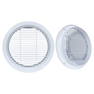 ABS圆形出风口新风系统直吹大风量圆形百叶中央空调风管道排气口
