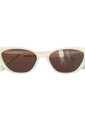 高级感个性猫眼墨镜女防晒配近视