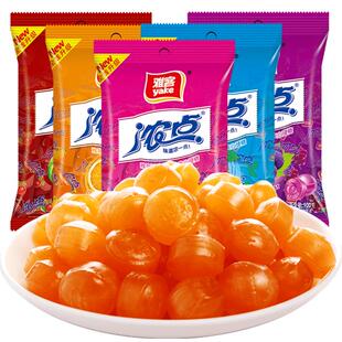 雅客浓点夹心硬糖500g糖果散装混合多口味零食薄荷话梅糖水果糖