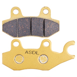 适用川崎西藏人KLX250越野摩托车刹车片09-13年碟刹片前后刹车皮