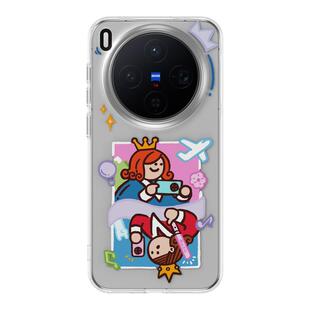 ESCASE适用于vivoX300手机壳新款vivox300保护套男女轻奢高级感Magsafe磁吸磨砂防摔官方正版三百专用外壳