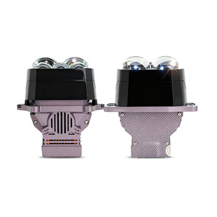 五龙珠汽车大灯改装配件LED透镜直射双光小车灯汽车零件照明汽配