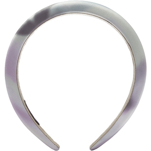 【YIRANTIAN】蕾虎简约品印花小众宽版发箍头箍发饰labelhood秋冬