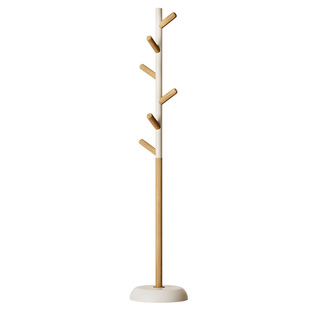 衣帽架落地卧室挂衣架家用立式挂衣杆室内简易收纳衣服入户挂包架