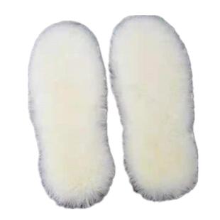 真纯羊皮毛一体加厚保暖吸汗男女雪地靴冬季加绒透气儿童发热鞋垫