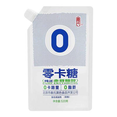 秦氏0卡糖纯赤藓糖醇0脂