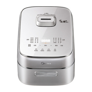 美的0涂层微压电饭煲多功能纯钛电饭锅3到4人家用2025新款花瓣IH