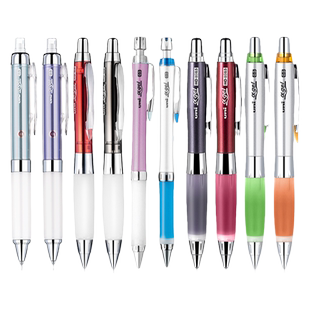 日本uni三菱自动铅笔舒适握手摇摇自动出铅M5-617GG活动铅笔0.5MM考试专用书写小学生不易断铅笔高颜值618