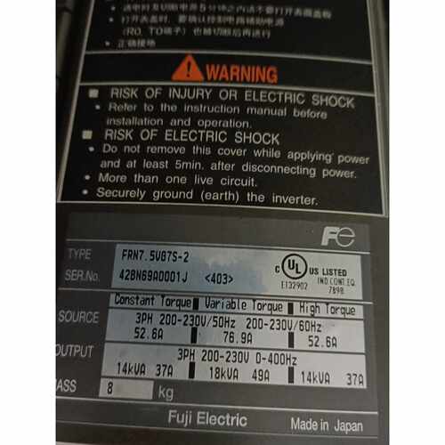变频器FRN3.75.57.5VG7S2保