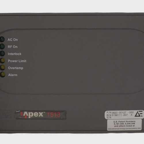 Apex 1513 AE Advanced Energy 3156111-207 RF 发电机 1.5kW 工