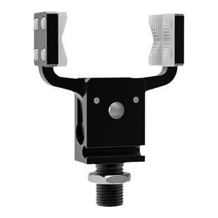 机械手迷你夹具MINIE外牙带磁硅胶垫夹爪气动异形水口夹子护套夹