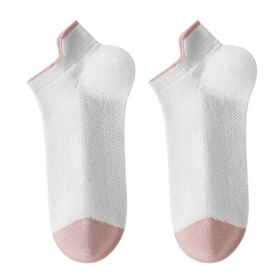 袜子女夏季薄款防臭网眼短袜透气