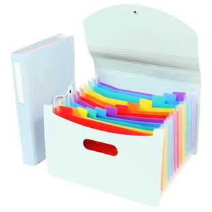 增值税专用票夹A5票据文件夹PP小号风琴包财务单据支票账单收纳盒