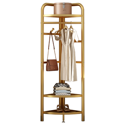 挂衣架落地卧室金属转角衣帽架