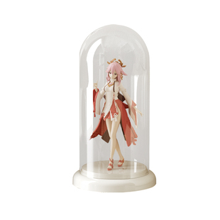 盲盒展示架收纳适用防尘罩储物收藏家用透明单个娃娃小摆件手办柜