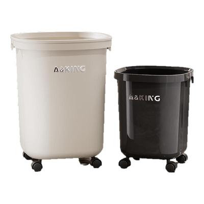 垃圾桶大号厨房带滑轮高款可移动