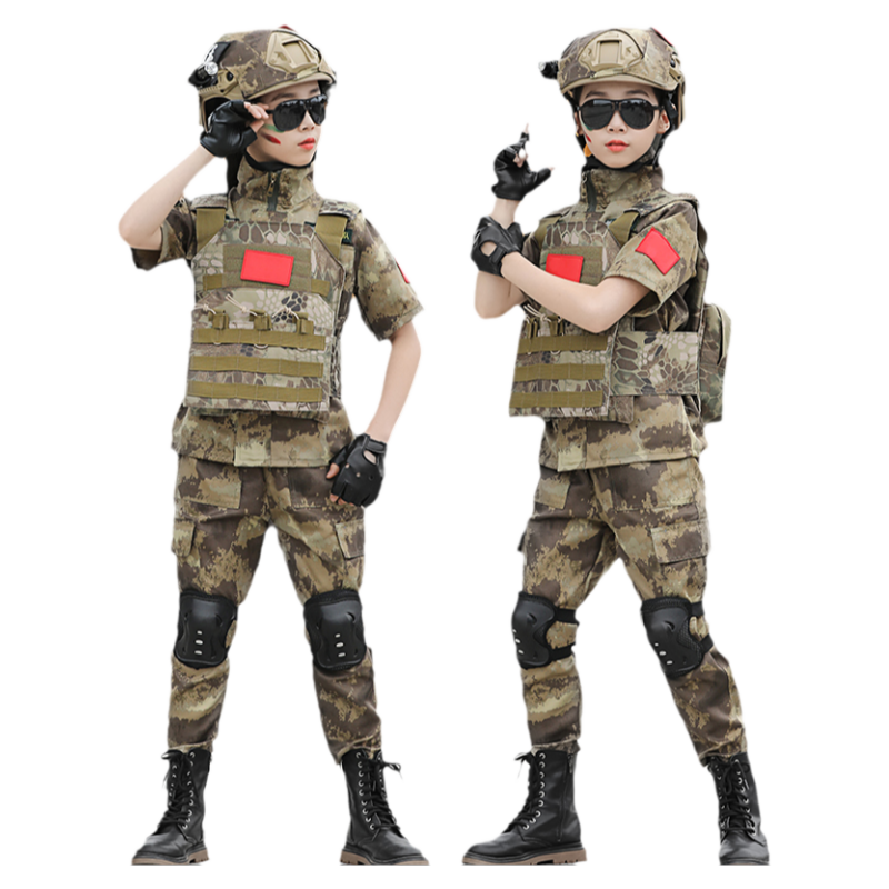 迷彩服套装男童特种兵夏季小学生