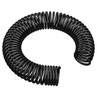 空压机PU弹簧气管软管螺旋伸缩气泵高压汽管快速接头8mm气动风管