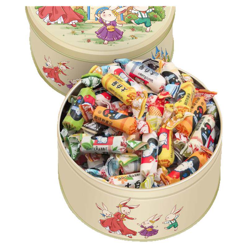 大白兔奶糖糖果礼盒散装500g