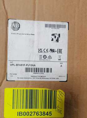 【询价】VPL-B1651F-PJ12AA AB 罗克韦尔 Kine适用