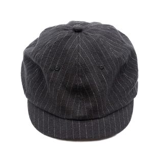 H.W.DOG STRIPE NP日产复古条纹麻毛混纺报童帽狩猎帽学生帽hwdog