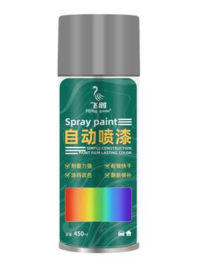 [国货品牌]金属灰自喷漆防锈油漆
