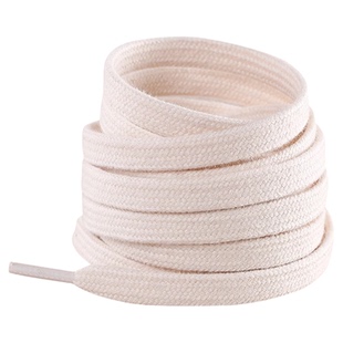 白色鞋带扁平不起球阿迪samba德训鞋贝壳头小白板鞋米黑色棉鞋绳