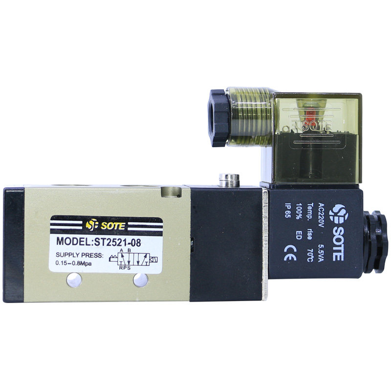 索特电磁换向阀ST2521-08DC24V