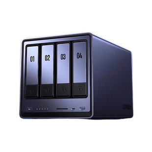 绿联私有云四盘位nas家用家庭网络存储器DX4600系列储存主机服务器私人云盘AI相册文件同步备份手机平板扩容