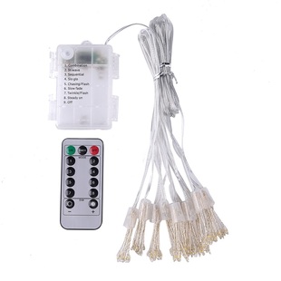 太阳能烟花灯USB蒲公英爆炸星灯串铜线灯圣诞节日浪漫氛围装饰灯