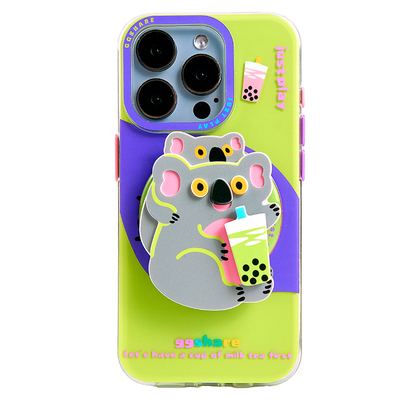 寄居蟹考拉高级感磁吸苹果手机壳