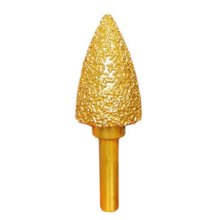 铸铁磨头打磨片圆柱合金磨片硬质金属毛刺抛光手电钻钎焊石材磨头