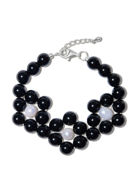 RiverineAdara多色花朵手链