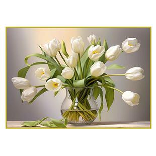 2025新款餐厅装饰画现代简约花瓶饭厅挂画餐厅墙面装饰壁画餐厅画