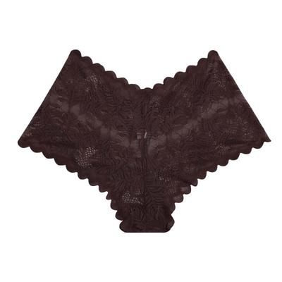 性感风蕾丝平角裤女轻薄透气