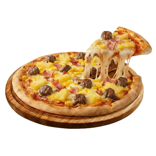 披萨在线 9英寸大比萨加热即食半成品早餐食材批萨饼底空气炸锅