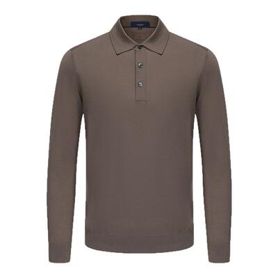 【100%羊毛】DIDIBOY2025年秋季新款毛衣男士柔软亲肤翻领毛衫