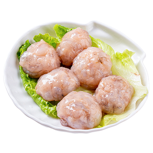 安井虾滑速冻挤袋鱼滑半成品虾丸鱼丸火锅食材小吃快餐酒店商用