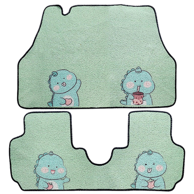 汽车脚垫朵朵熊丝圈五菱宏光mini