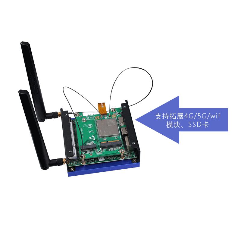 原厂正版T68M软路由子卡扩展4G5G wifi6 NAS网盘存储RK3568开发板
