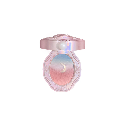 渐变腮红高光修容眼影腮紫腮蓝