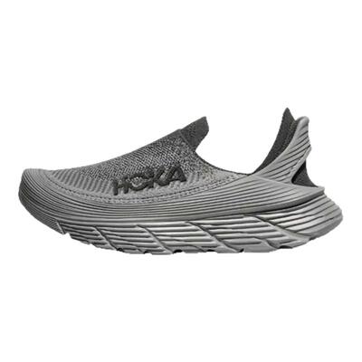 HOKA弹性织物低帮休闲跑步鞋