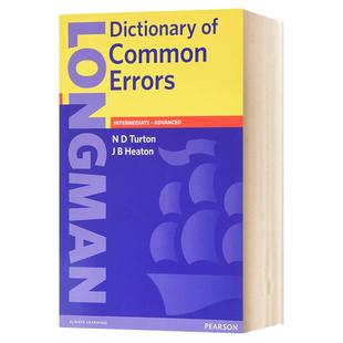 朗文常见错误词典 英文原版  Longman Dictionary of Common Errors 朗文英英字典词典 朗文系列词典学习工具书 进口英语书籍