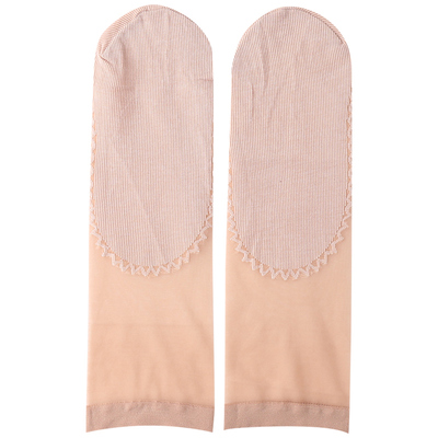 永春棉底防滑肉色超薄短筒丝袜女