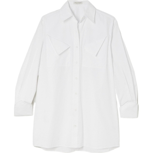 【折扣】Emilia Wickstead 女大廓形棉质府绸衬衫