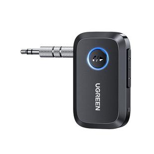 绿联aux蓝牙接收器6.0车载转音频3.5适配无损音响汽车用无线耳机