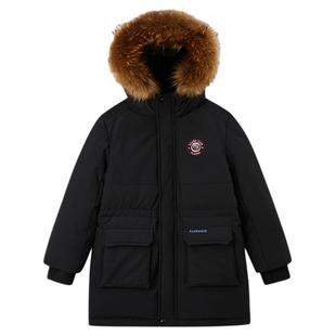 【95%羽绒&三防蓄热】eland kids衣恋童装男童女童羽绒服冬季外套