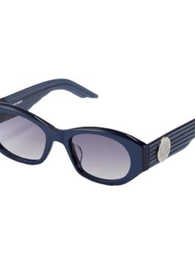 何浩楠同款复古猫眼墨镜太阳眼镜