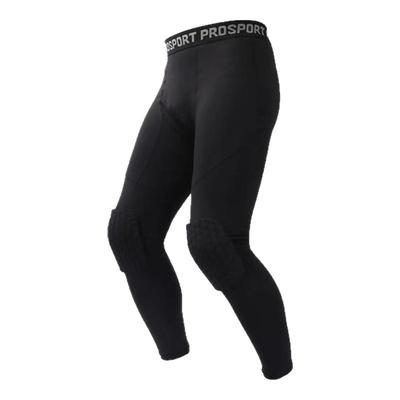 篮球蜂窝防撞紧身长裤衣护膝一体护肘打底裤跑步运动训练健身装备