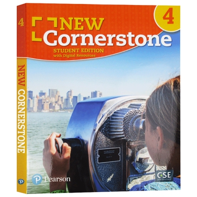 美国ESL综合小学教材 第4级 学生书 英文原版 New Cornerstone Grade 4 Student Edition with Digital Resources 英文版英语书籍